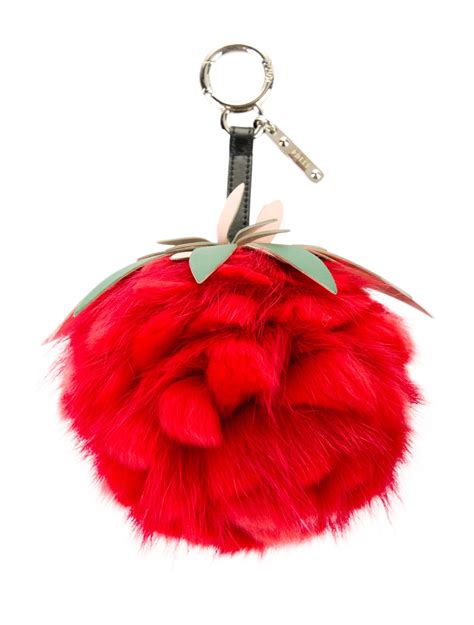 fendi fruit bag charm|fendi monster bag charm.